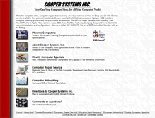 Tablet Screenshot of coopersystems.com